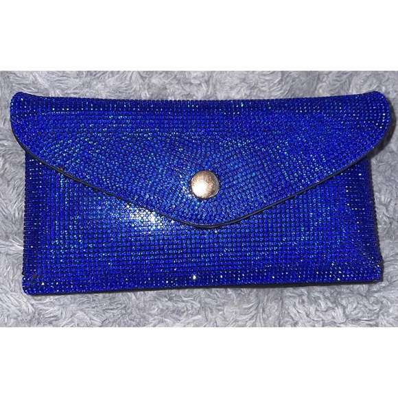 Rhinestone clutch/ bum bag - Picture 2 of 3